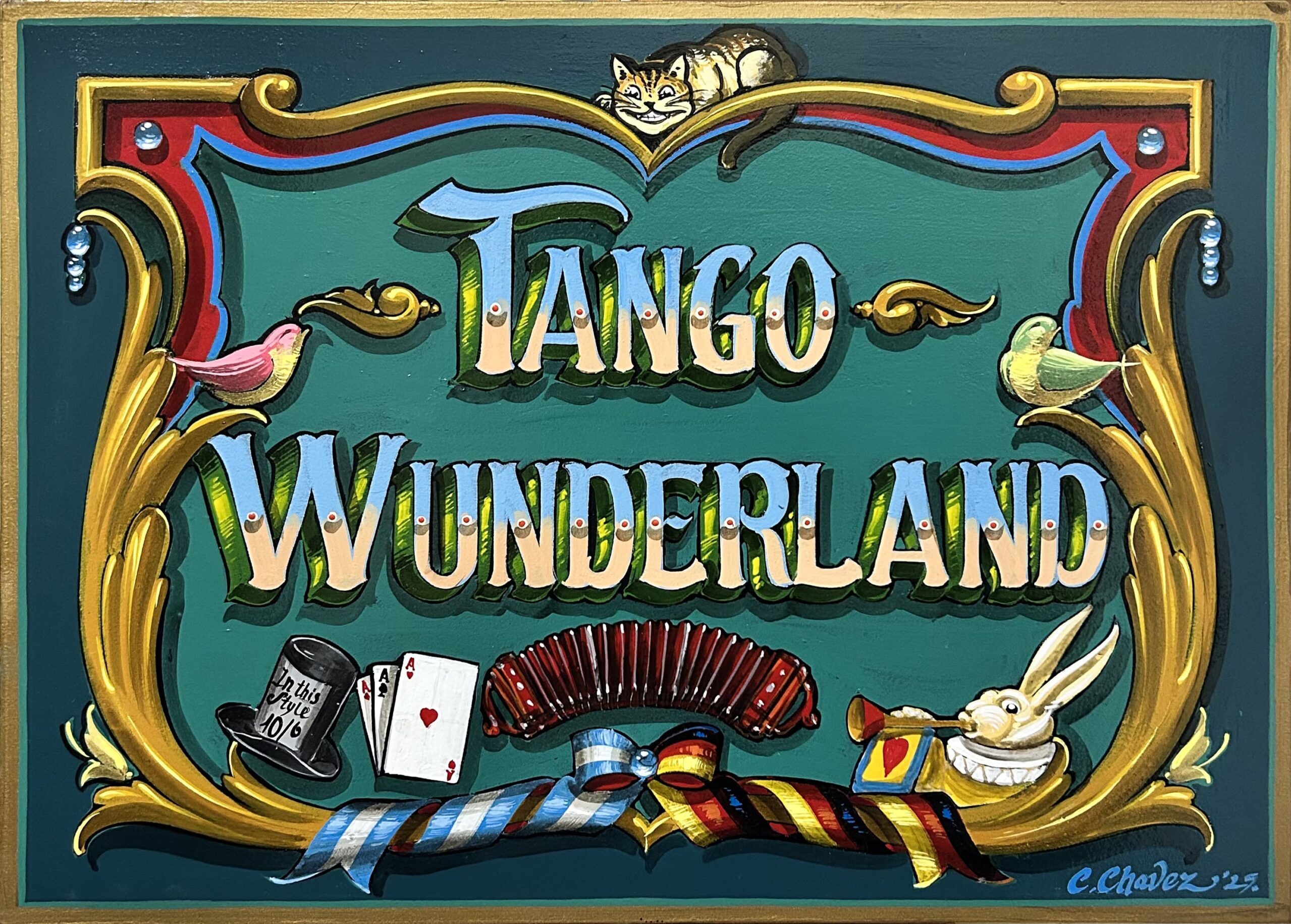 Fileteado zu Tangowunderland Plauen
